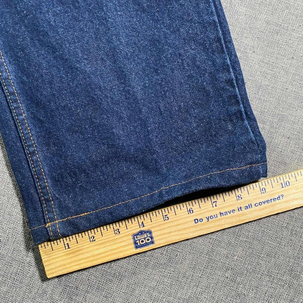 Levis 505‎ Mens W40 L30 (Fits 40x27) Dark Wash Straight Fit Denim Jeans